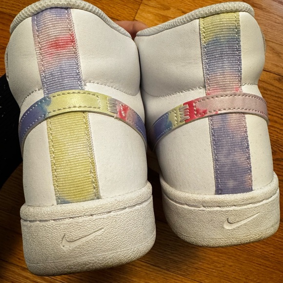 Nike Court Royale 2 Mid 'White' Tie Dye Swoosh - Picture 7 of 7